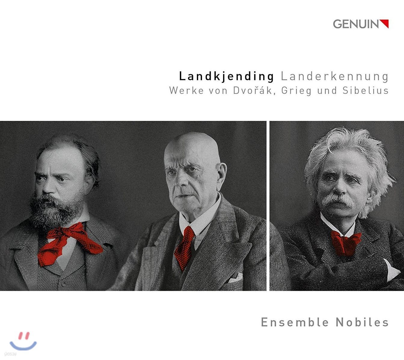 박성아 / Ensemble Nobiles 드보르작 / 그리그 / 시벨리우스의 작품집 - 노빌레스 앙상블 (Landkjending &#39;Recognition of Land&#39;: Works by Dvorak, Grieg and Sibelius)