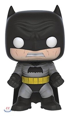 Pop Heroes Dark Knight Returns Batman Black Vinyl Figure