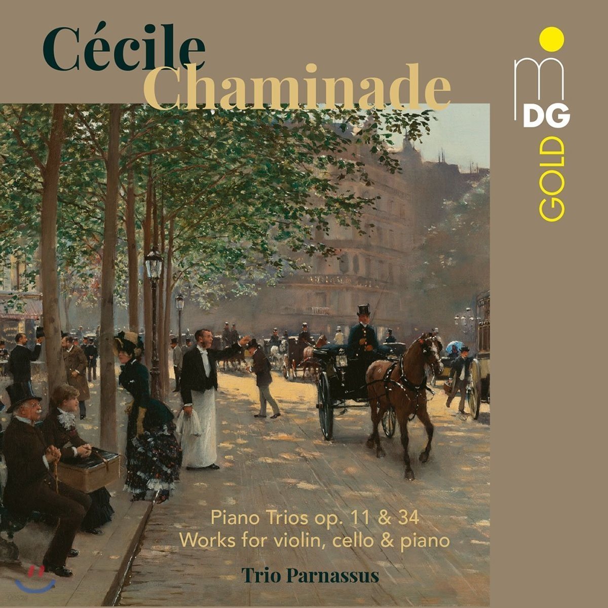 Trio Parnassus 샤미나드: 피아노 삼중주 전곡 외 - 트리오 파르나수스 (Cecile Chaminade: Piano Trios Op.11 & Op.34, Works for Violin, Cello & Piano)