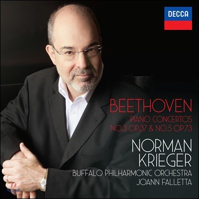 Norman Krieger 亥: ǾƳ ְ 3, 5 'Ȳ' -  ũ, ȷ ϸ,  ȷŸ (Beethoven: Piano Concertos Opp,37 & 73 'Emperor')