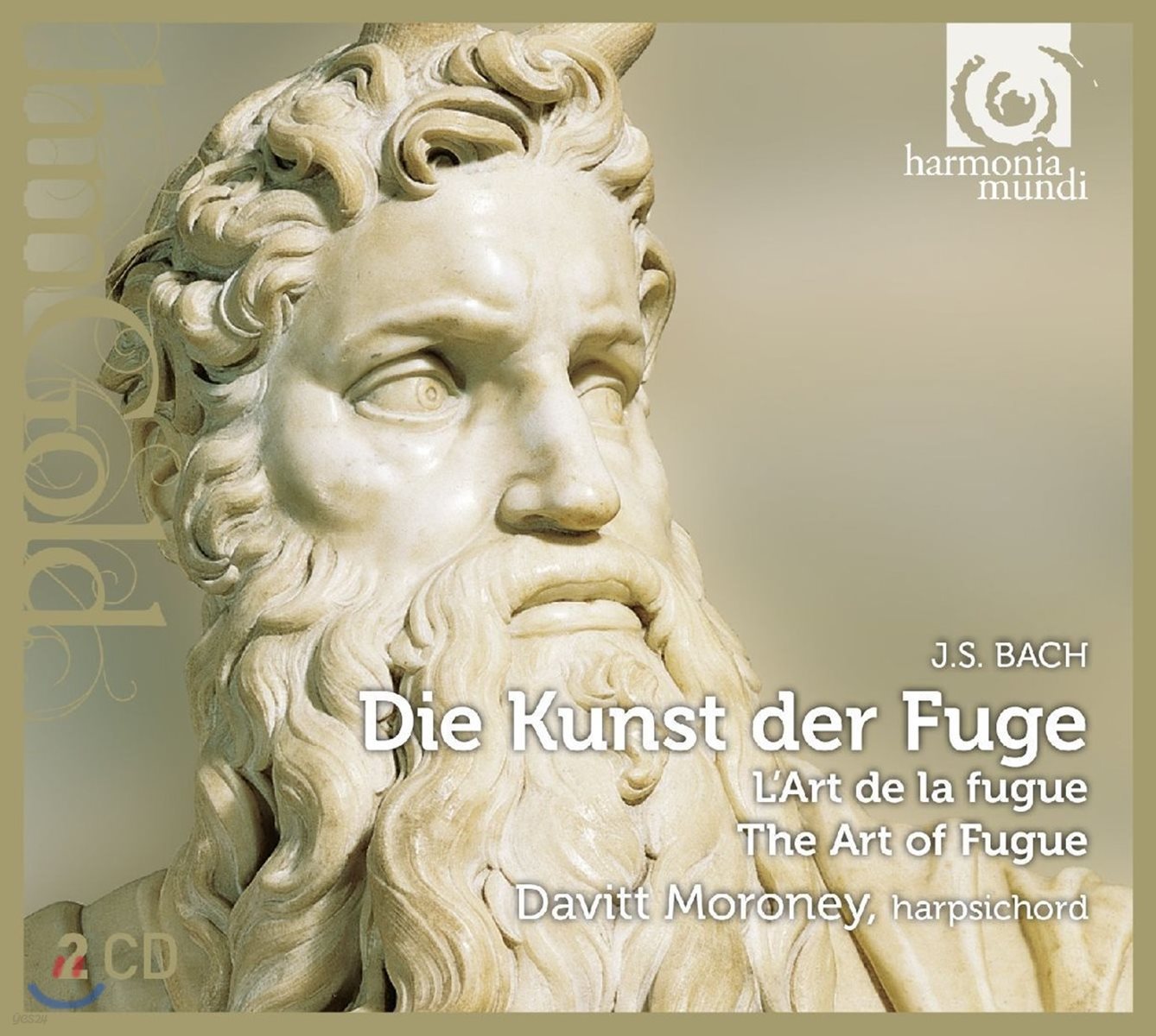 Davitt Moroney 바흐: 푸가의 기법 [하프시코드 연주반] - 데이빗 모로니 (J.S. Bach: The Art of Fugue BWV1080)