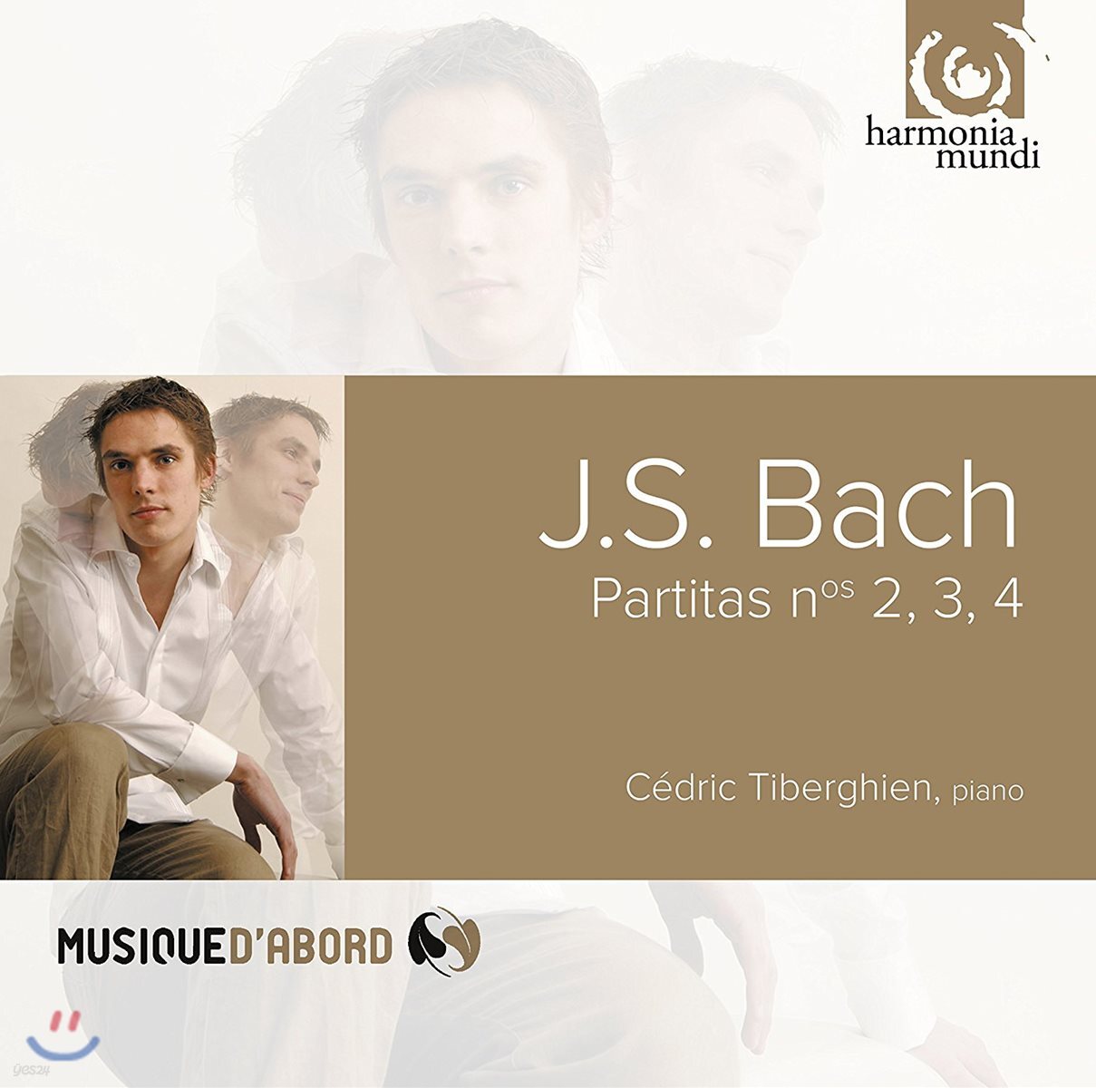 Cedric Tiberghien 바흐: 파르티타 2번, 3번, 4번 - 세드릭 티베르기엥 (J.S. Bach: Partitas BWV826, 827 & 828)
