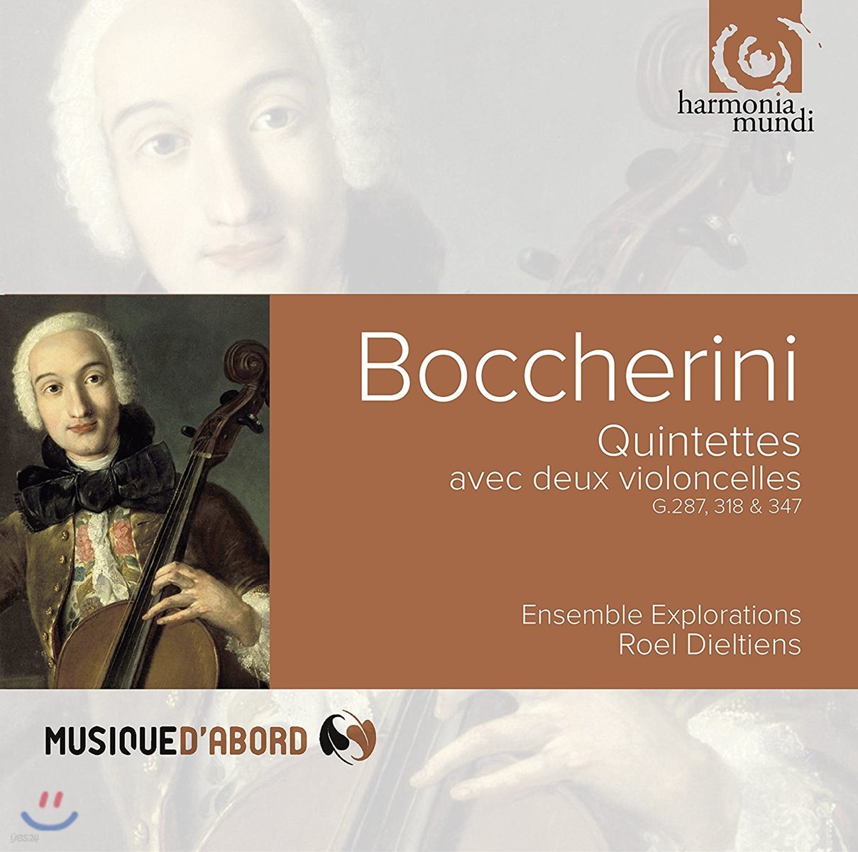 Ensemble Explorations 보케리니: 두 대의 첼로를 위한 5중주 G.287, 318 &amp; 347 - 앙상블 익스플로레이션, 로엘 디엘티엔스 (Boccherini: Quintets for 2 Cellos)