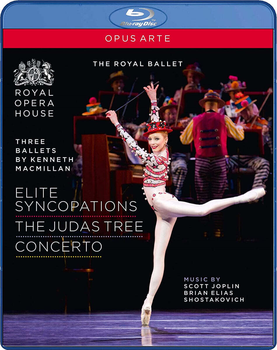 케네스 맥밀란: 세 편의 발레 - 엘리트 신코페이션, 유다 나무, 콘체르토 (Kenneth MacMillan: Elite Syncopations, The Judas Tree, Concerto)