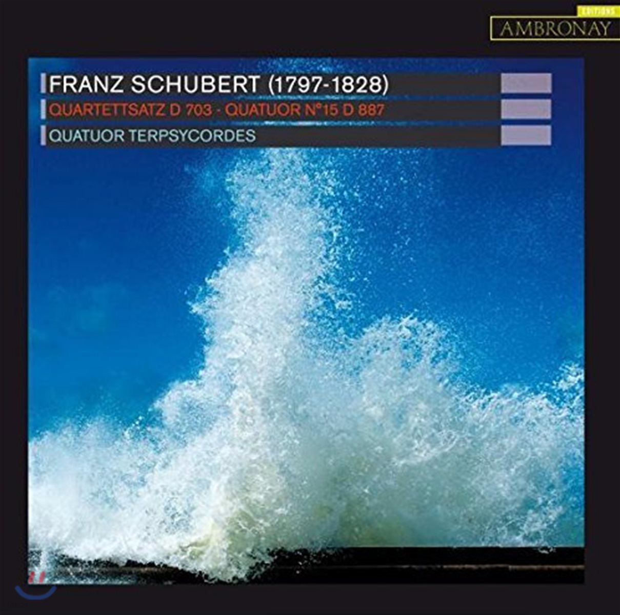 Quatuor Terpsycordes 슈베르트: 현악 사중주 15번, 12번 '콰르텟자츠' - 테르사이코르드 사중주단 (Schubert: String Quartet D.887, Quartettsatz D.703)