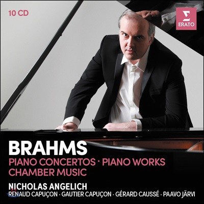 Nicholas Angelich : ǾƳ ְ, ǾƳ ǰ, ǳ ǰ - ݶ Ӱָ (Brahms: Piano Concertos & Works, Chamber Music)