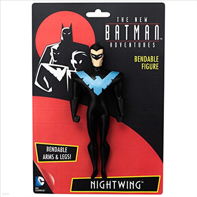 Nj Croce - (ũü)New Batman Adventures-Nightwing 5 Inch Bendable