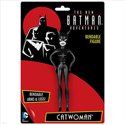 Nj Croce - (ũü)New Batman Adventures-Catwoman 5 Inch Bendable