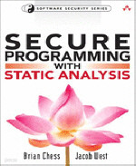 Secure Programming with Static Analysis (외국도서/상품설명참조/2)