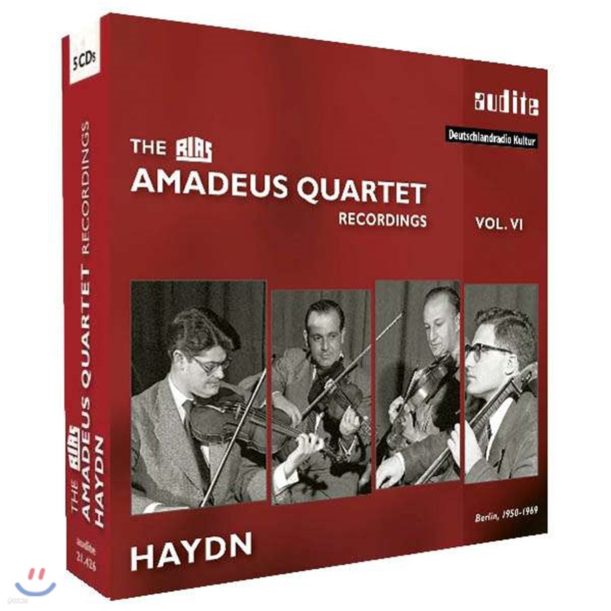 아마데우스 사중주단 6집 - 하이든: 현악 사중주 (The RIAS Amadeus Quartett Recording Vol. 6 - Haydn: String Quartets)