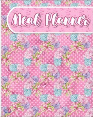 Meal Planner: Calendar & Menu Maker to Plan Your Meals & Diet - Hydrangea Cover