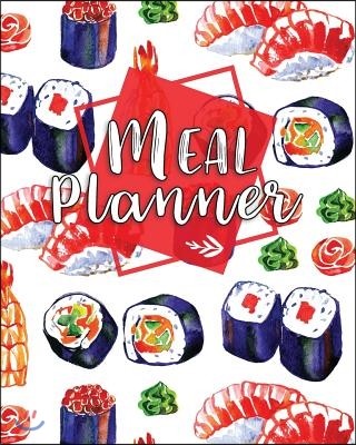 Meal Planner: Meal Log, Meal Planner Book with Shopping List