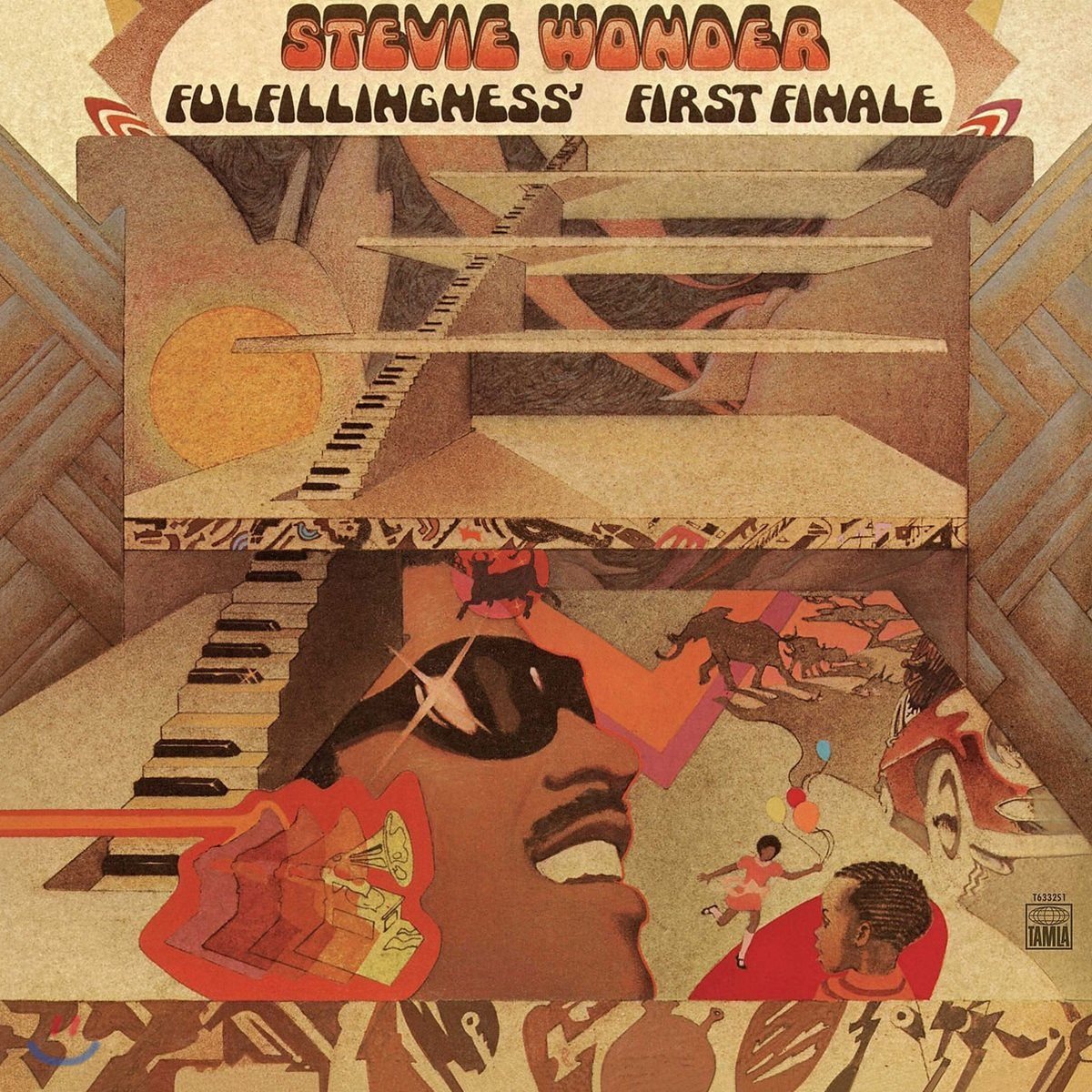 Stevie Wonder (스티비 원더) - Fulfillingness&#39; First Finale [LP]
