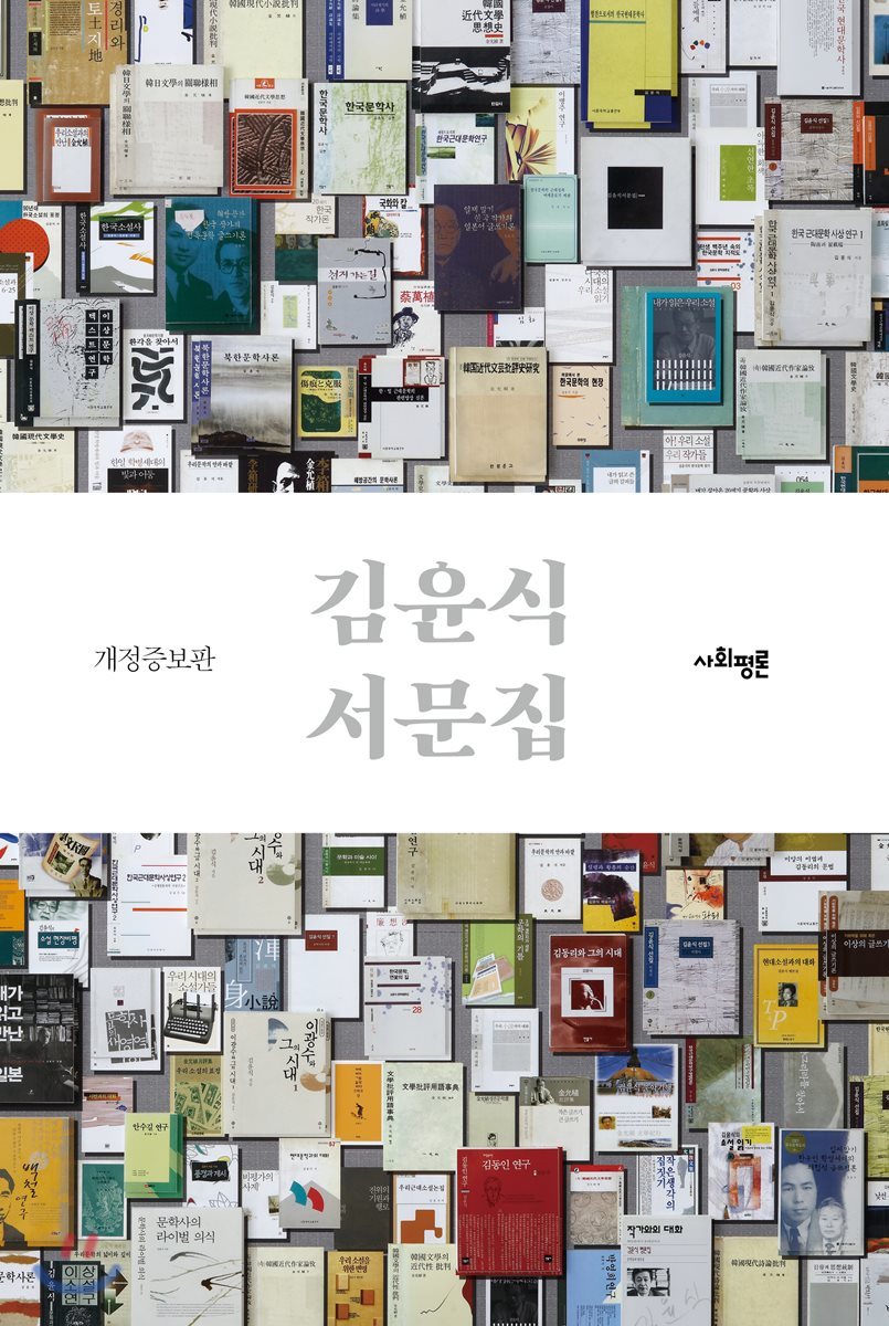 김윤식 서문집