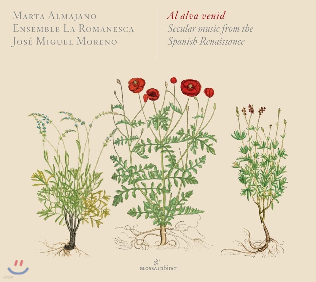 Jose Miguel Moreno 르네상스 시대의 스페인 세속 음악 - 앙상블 라 로마네스카, 호세 미구엘 모레노 (Al Alva Venid - Secular Music From The Spanish Renaissance)