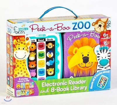 Me Reader Junior & 8 Books Library : Peek-a-Boo Zoo ī   ̸ ִϾ 