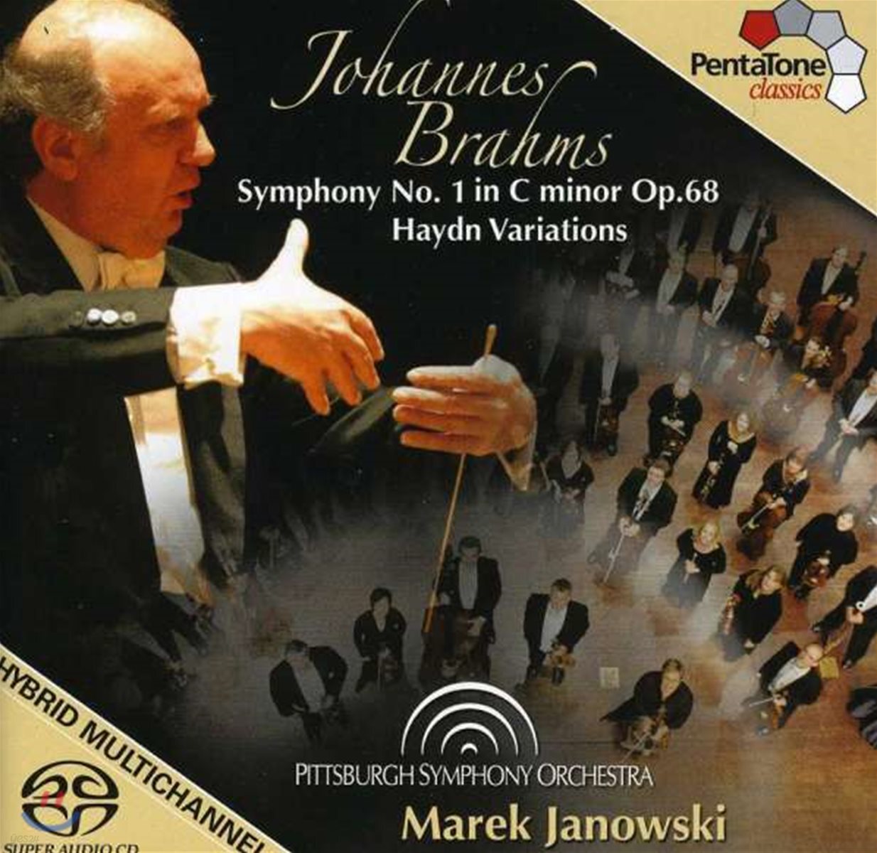Marek Janowski 브람스: 교향곡 1번, 하이든 변주곡 - 피츠버그 교향악단, 마렉 야노프스키 (Brahms: Symphony Op.68, Haydn Variations Op.56a)