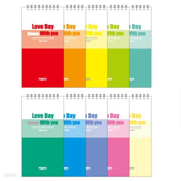 [펜피아] 1200 기자 상철 수첩 120묶음 색상랜덤