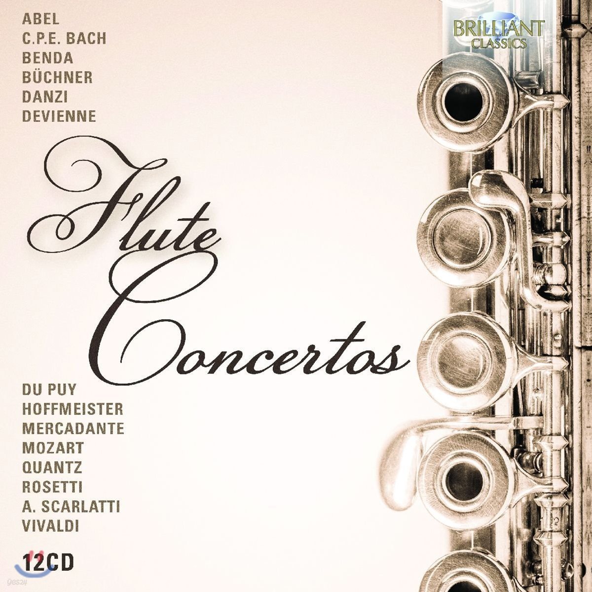 플루트 협주곡집 - 아벨 / C.P.E. 바흐 / 드비엔느 / 호프마이스터 / 스카를라티 / 벤다 / 크반츠 외 (Flute Concertos - Abel / C.P.E. Bach / Devienne / Hoffmeister / A. Scarlatti / Benda / Quantz)