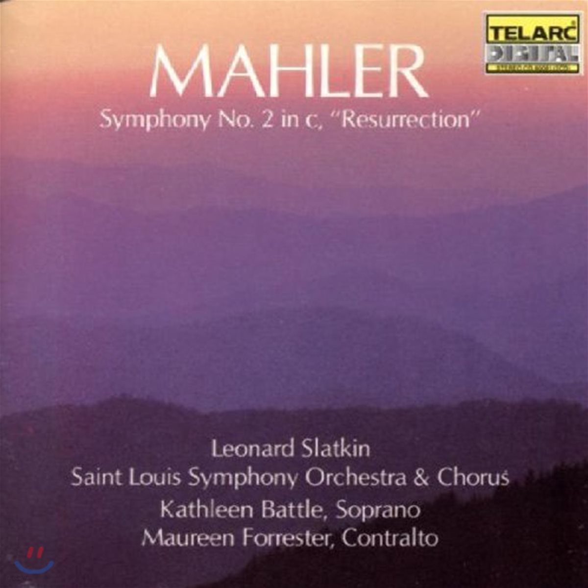 Leonard Slatkin 말러: 교향곡 2번 &#39;부활&#39; - 캐슬린 배틀, 모린 포레스터, 세인트 루이스 교향악단과 합창단, 레너드 슬래트킨 (Mahler: Symphony No.2 in C minor &#39;Resurrection&#39;)