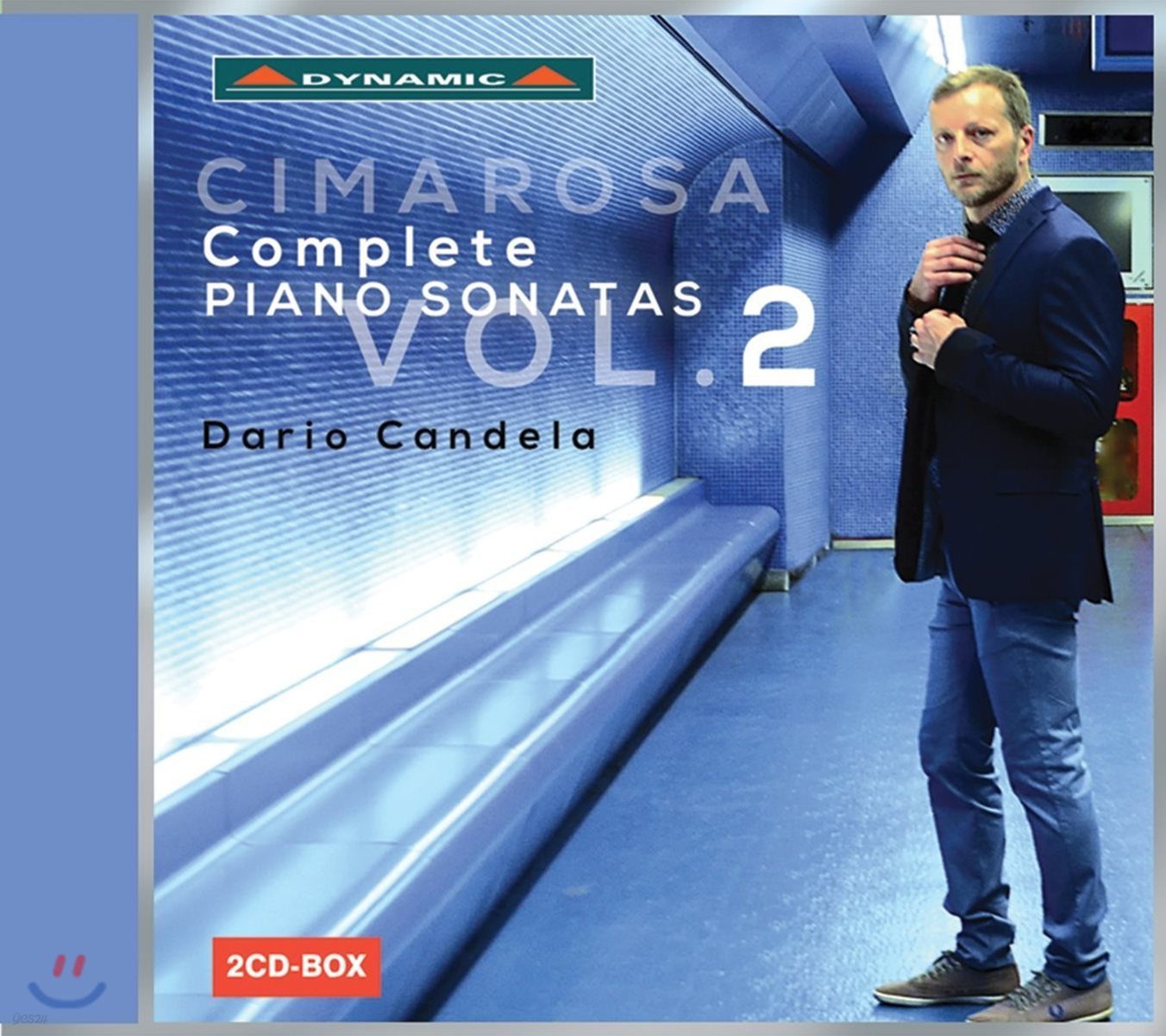 Dario Candela 치마로사: 피아노 소나타 2집 45-88번 - 다리오 칸델라 (Domenico Cimarosa: Complete Piano Sonatas Vol.2)