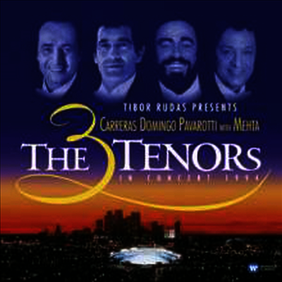 Jose Carreras,Placido Domingo,Luciano Pavarotti — 쓰리 테너 - 1994 LA 콘서트 (Three Tenors Concert 1994) - Jose Carreras 앨범 커버