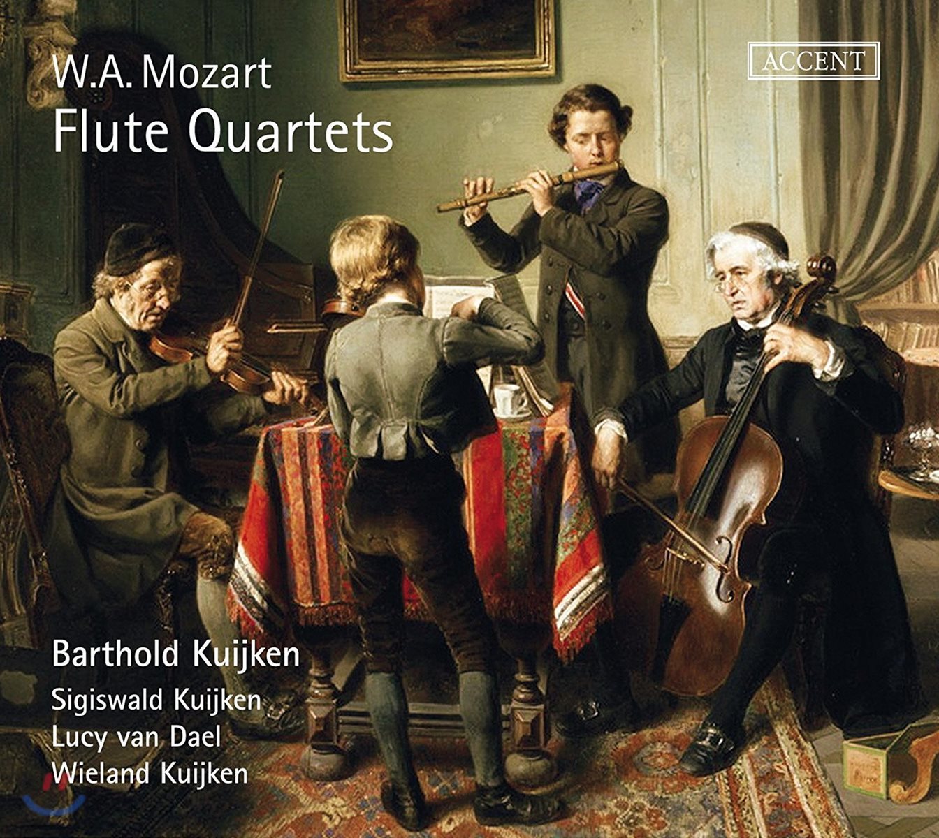 Barthold Kuijken 모차르트: 플루트 4중주 전곡집 (Mozart: Flute Quartets KV285, 285a, 285b &amp; 298)