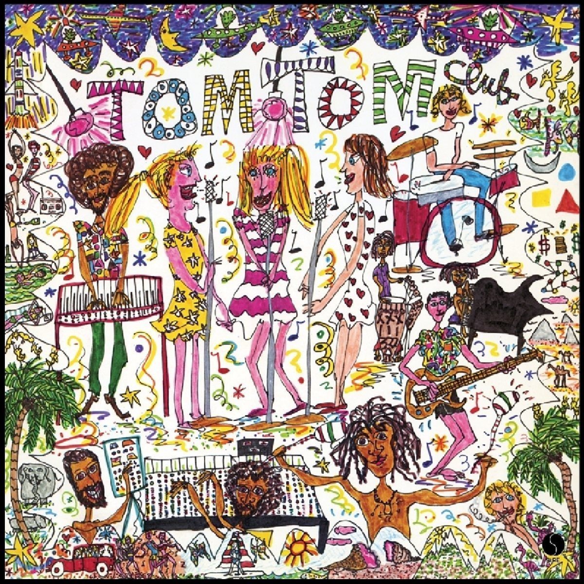 Tom Tom Club (톰 톰 클럽) - Tom Tom Club [블루 옐로우 스타버스트 컬러 LP]