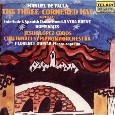 Jesus Lopez-Cobos ľ: ﰢ , '㹫 λ' ְ   (Manuel de Falla: The Three-Cornered Hat, Interlude & Spanish Dance from 'La Vida Breve', Homenajes)