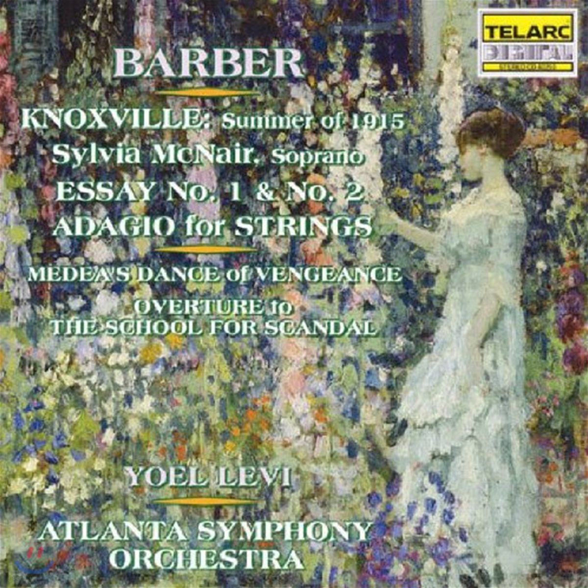 Yoel Levi 바버: 스캔들 학교 서곡, 현을 위한 아다지오, 녹스빌 - 애틀란타 교향악단, 요엘 레비 (Samuel Barber: Knoxville, Adagio for Strings, The School for Scandal Overture)