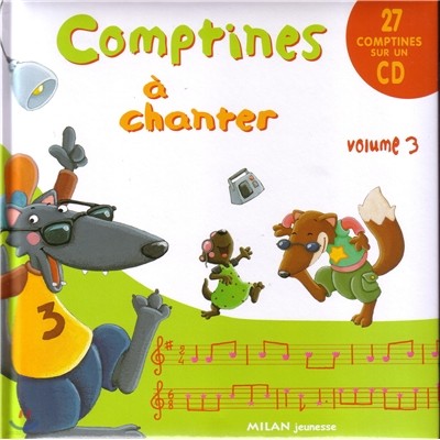 Comptines a chanter Volume 3 (+CD)