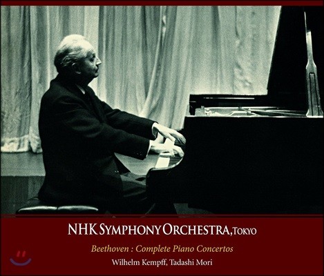 Wilhelm Kempff 亥: ǾƳ ְ  - ︧ ,  Ÿٽ, NHK Ǵ (Beethoven: Complete Piano Concertos)