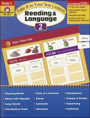 Take It to Your Seat Reading and Language Centers, Grade 2