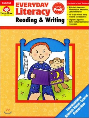 Everyday Literacy Reading and Writing, Grade PreK