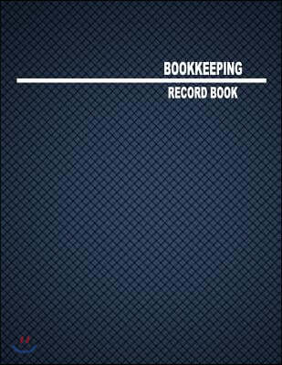 Bookkeeping Record Book: 4 Columns, 8.5x11", 80 Pages