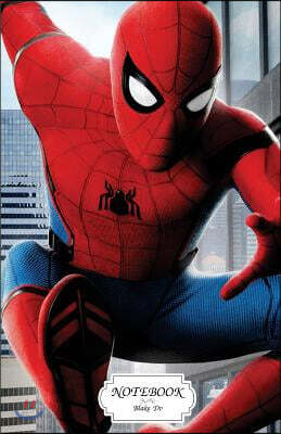 Notebook: Spider man vs Iron man: Journal Dot-Grid, Graph, Lined, Blank No Lined, Small Pocket Notebook Journal Diary, 120 pages