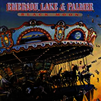 Emerson, Lake & Palmer,E.L.P — Black Moon 앨범 커버