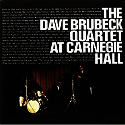 Dave Brubeck Quartet — At Carnegie Hall 앨범 커버