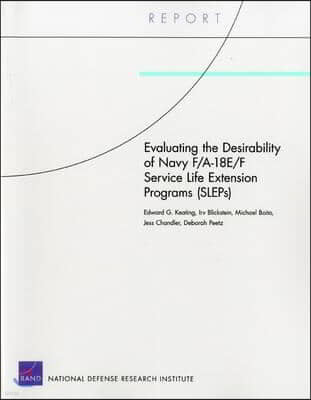 Evaluating the Desirability of Navy F/A-18e/F Service Life Extension Programs (Sleps)