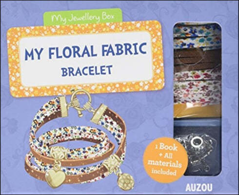 My Beautiful Floral Fabric Bracelet