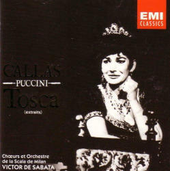 Maria Callas, Giuseppe di Stefano, Victor De Sabata / 푸치니 : 토스카 - 하일라이트 (Puccini : Tosca - Highlights) (수입/CDM7644222) 