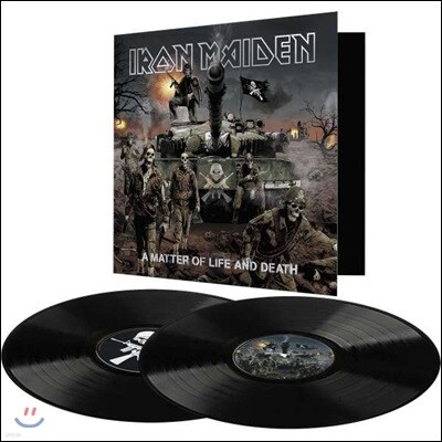 Iron Maiden — A Matter Of Life And Death 앨범 커버