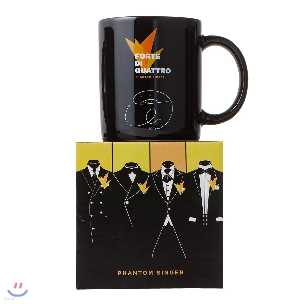 포르테 디 콰트로 머천다이즈 - 김현수 머그컵 (Forte Di Quattro - FDQ Tuxedo Mug `Hyun Soo Kim`)