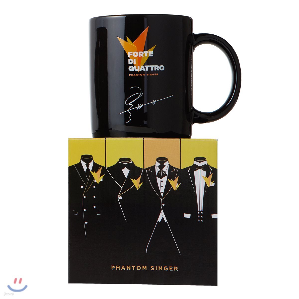 포르테 디 콰트로 머천다이즈 - 이벼리 머그컵 (FDQ Tuxedo Mug `Byori Lee`)