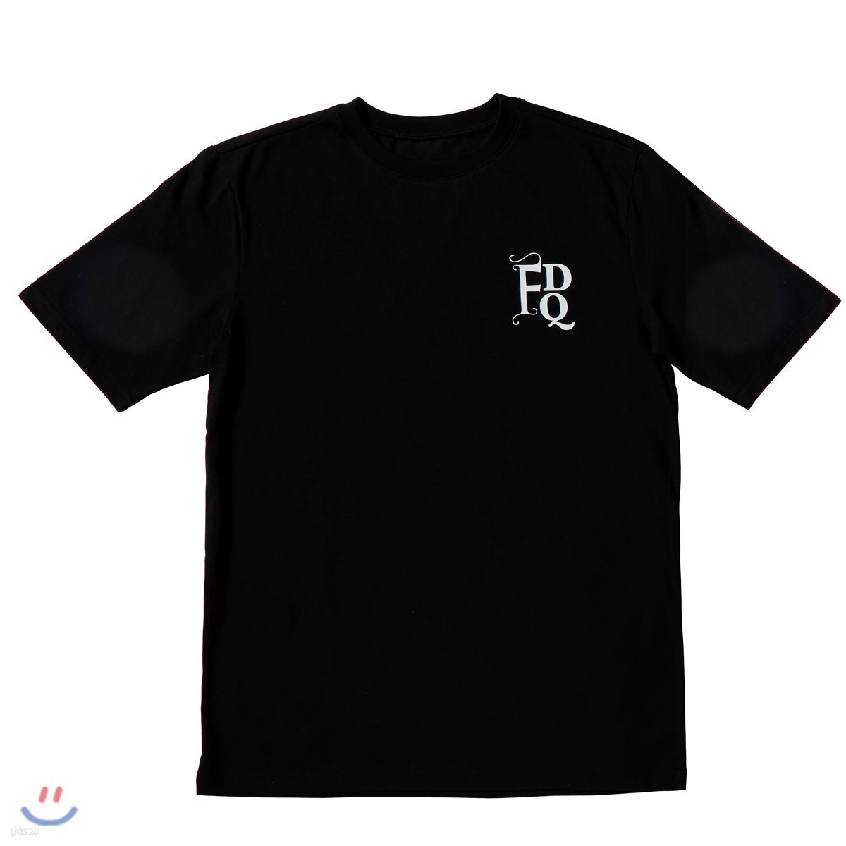 포르테 디 콰트로 머천다이즈 - 티셔츠 [블랙/ L사이즈] (Forte Di Quattro - FDQ Logo T-Shirt Black L)