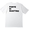   Ʈ õ - Ƽ [ȭƮ/ M] (Forte Di Quattro - FDQ Logo T-Shirt White M)