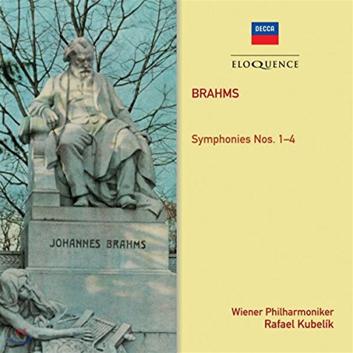 Rafael Kubelik 브람스: 교향곡 1-4번 전곡집 - 라파엘 쿠벨릭, 빈 필하모닉 (Brahms: Complete Symphonies Nos.1-4)