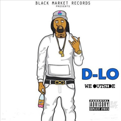 D-Lo - We Outside (X)(CD)