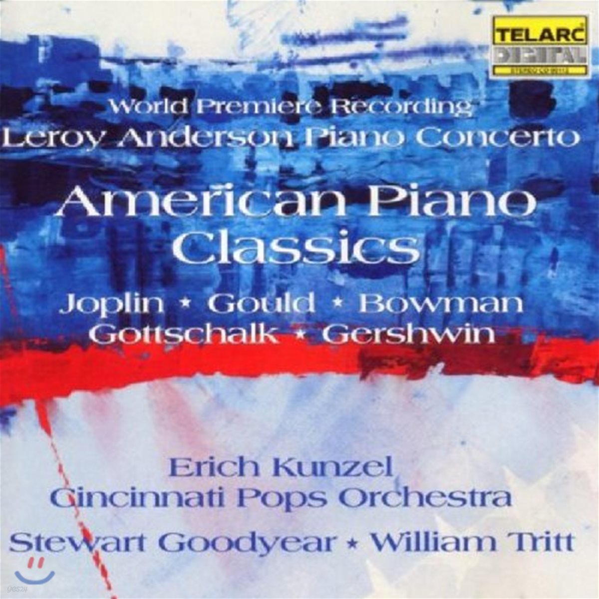 Erich Kunzel 아메리칸 피아노 클래식: 앤더슨 / 거쉬윈 / 고트샬크 / 조플린 / 굴드 (American Piano Classics: Leroy Anderson / Joplin / Gould / Bowman / Gottschalk / Gershwin)