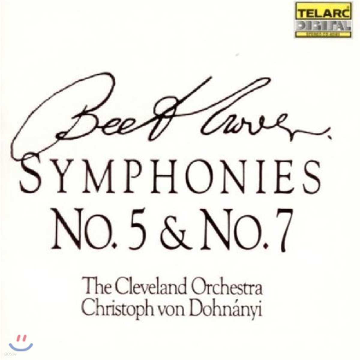 Christoph von Dohnanyi 베토벤: 교향곡 5번, 7번 - 클리블랜드 오케스트라, 크리스토프 폰 도흐나니 (Beethoven: Symphony Op.67 &amp; Op.92)